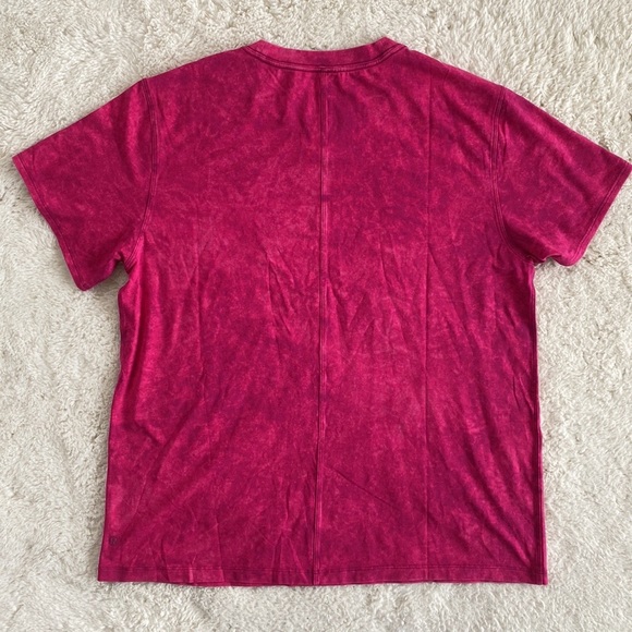 ❤️ Lululemon All Yours Boyfriend Tee Pink Cloud Wash Size 4 NWT - Picture 6 of 9